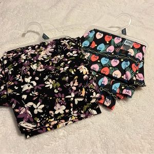 2 pair of plus size leggings